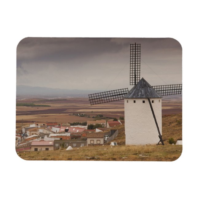 Imán Campo de Criptana, antiguos molinos de viento de L (Horizontal)