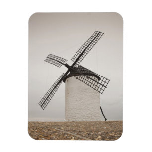 Imán Campo de Criptana, molinos de viento antiguos de L