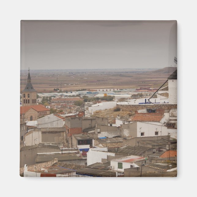 Imán Campo de Criptana, molinos de viento antiguos de L (Frente)