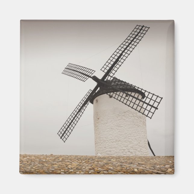 Imán Campo de Criptana, molinos de viento antiguos de L (Frente)