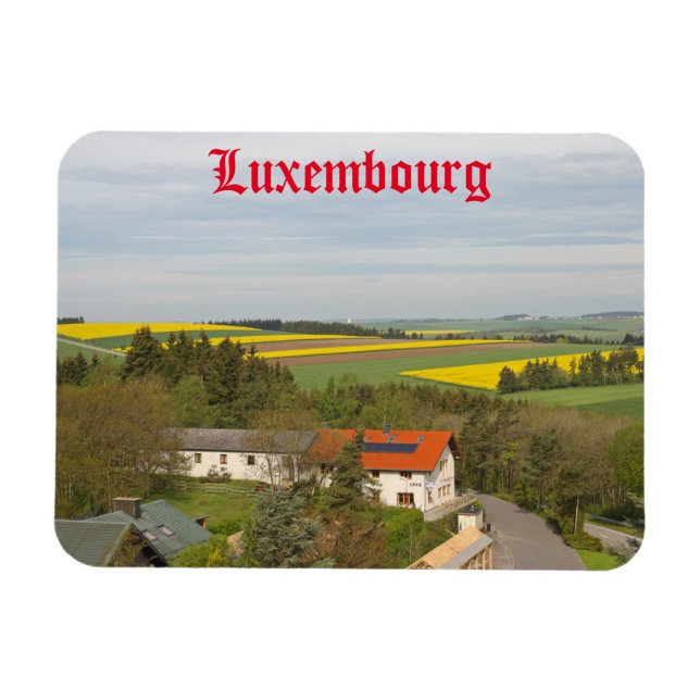 Imán Campo de Luxemburgo (Horizontal)