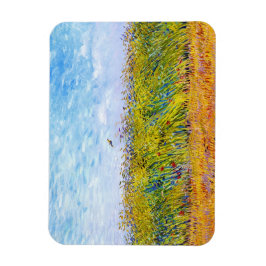 Imán Campo de trigo con una larva de Vincent Van Gogh