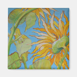 Imán ''Campo girasol'' de Bruce Tunis