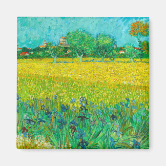 Imán Campo Van Gogh con irlandeses cerca de Arles