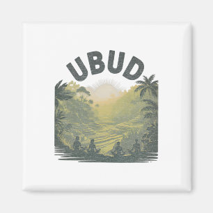 Imán Campos de arroz de Ubud Li Jungla Meditación Yoga