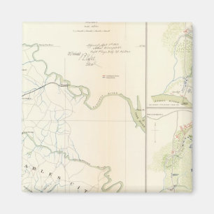 Imán Campos de batalla Richmond, Va