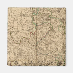 Imán Campos de batalla y carreteras romanas