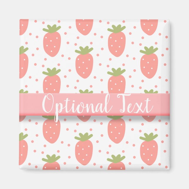 Imán Campos de fresas (Frente)