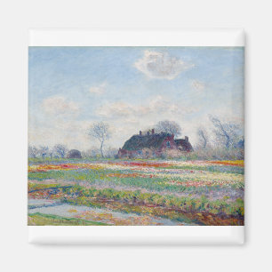 Imán Campos de tulipán en Sassenheim por Claude Monet