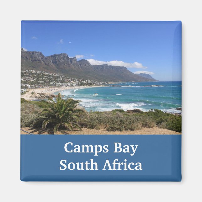 Imán Camps Bay Beach, Sudáfrica (Frente)