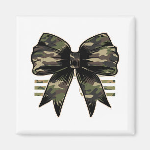 Imán Camuflaje Bandera Americana Antlers Deer Guay Patr