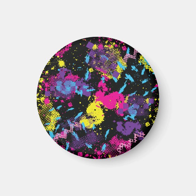 Imán Camuflaje clásico: Patrón de cosecha sin soldadura (Frente)