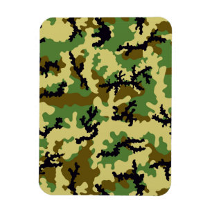 Imán Camuflaje de Woodland