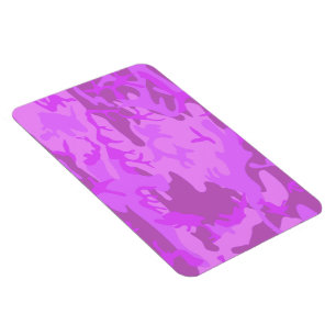 Imán Camuflaje morado claro