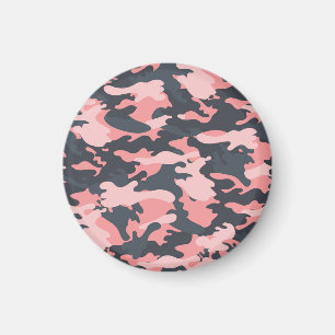 Imán Camuflaje rosado: patrón de cosecha clásico