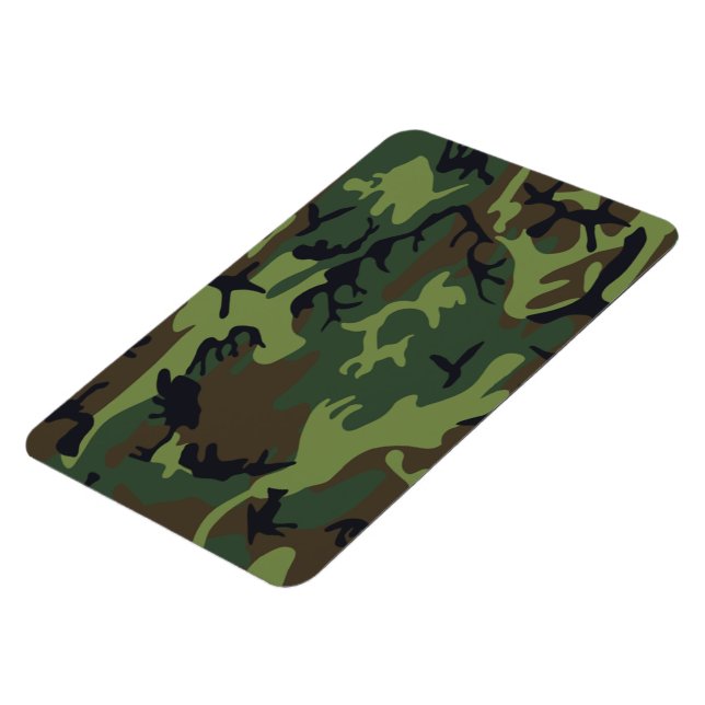 Imán Camuflaje verde militar (Lado Izquierdo)