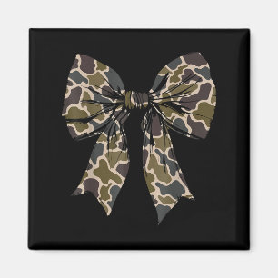 Imán Camuflaje Viejo Camo Lazo Camo Coqueta Lazo Caza
