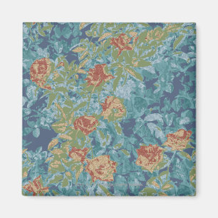 Imán Camuflaje y flores