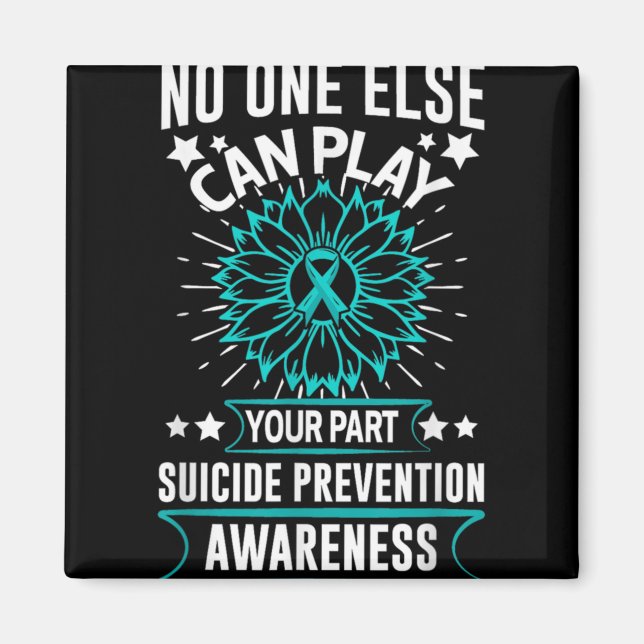 Imán Can Ever Play Your Part Suicide Prevention Awarene (Frente)