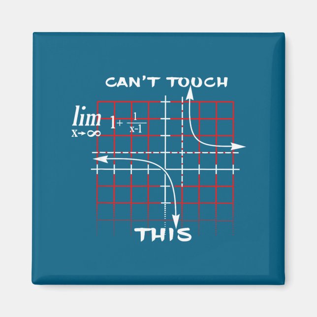 Imán Can T Touch This Equation Math Funny Gift  (Frente)