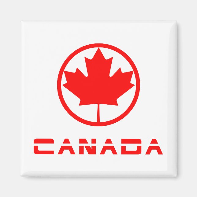 Imán Canadá (Frente)