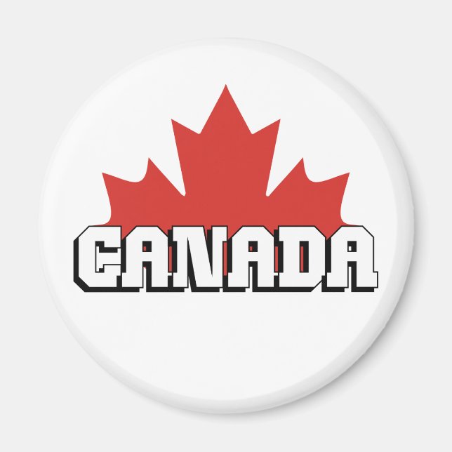 Imán Canadá (Frente)