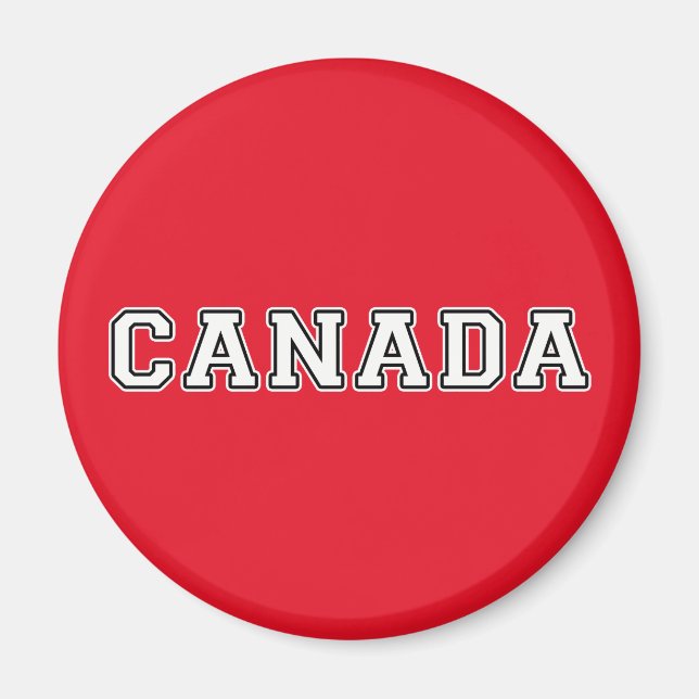 Imán Canadá (Frente)