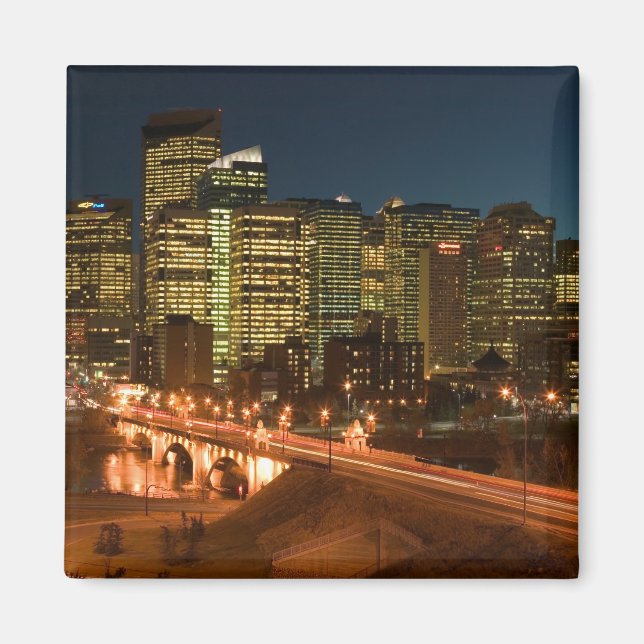 Imán Canadá, Alberta, Calgary: Centro de Calgary, (Frente)