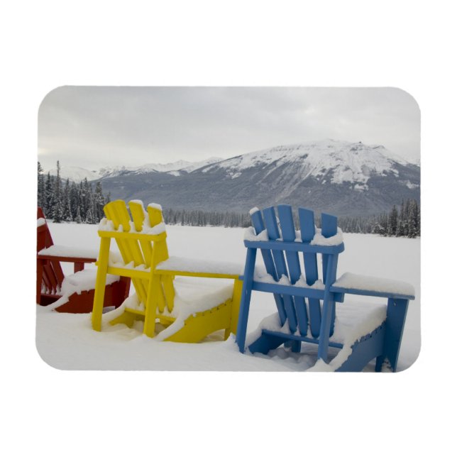 Imán Canadá, Alberta, Jasper, Jasper NP. Fairmont (Horizontal)