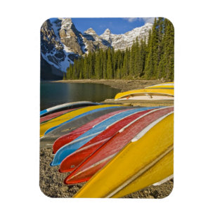 Imán Canadá, Alberta, Parque Nacional Banff, Moraine