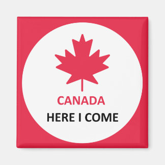 Imán Canadá, aquí voy