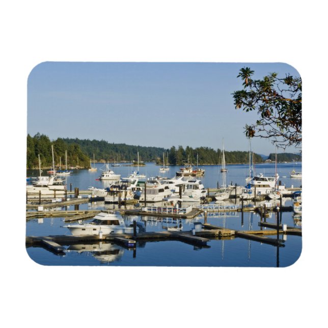 Imán Canadá, BC, Islas del Golfo, Isla Salt Spring, (Horizontal)