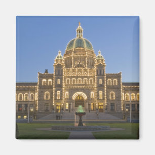 Imán Canadá, BC, Victoria, Edificio del Parlamento de B