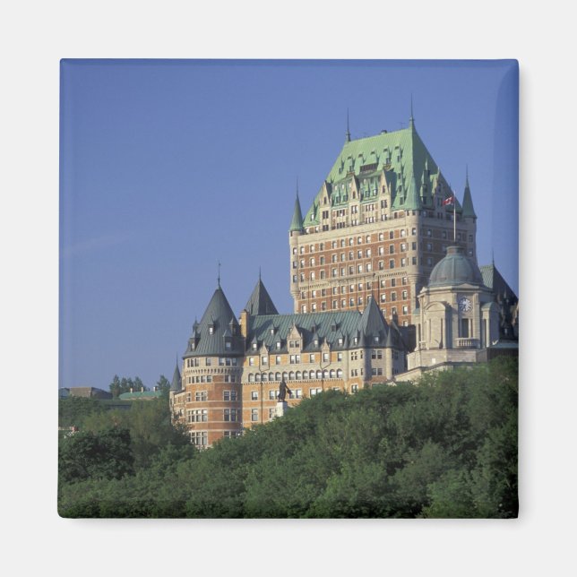 Imán Canadá, Ciudad de Quebec. Chateau Frontenac. (Frente)