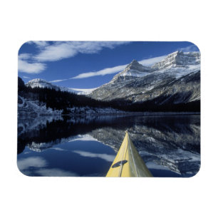 Imán Canadá, Columbia Británica, Banff. Proa de kayak e