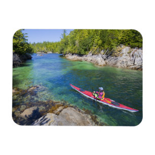 Imán Canadá, Columbia Británica, Isla Vancouver. Mar 