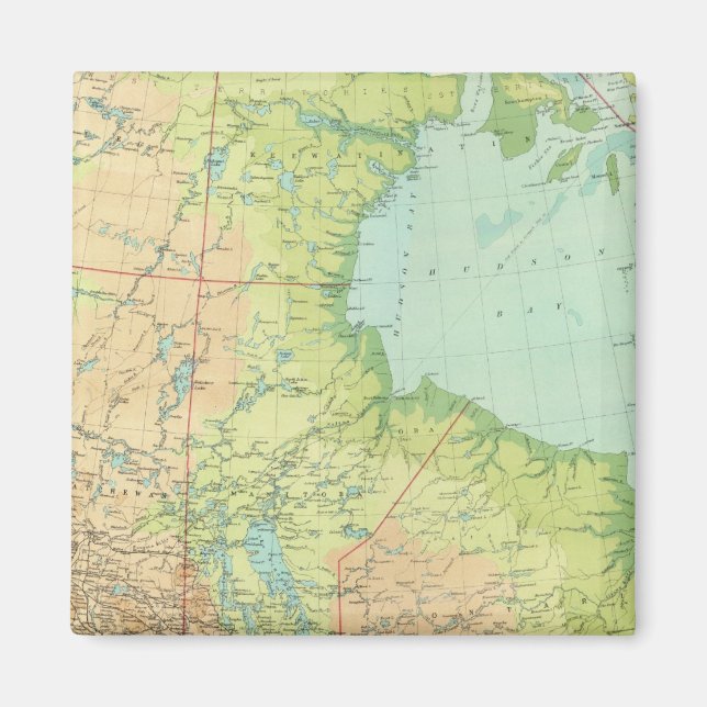 Imán Canadá compuesto (Frente)