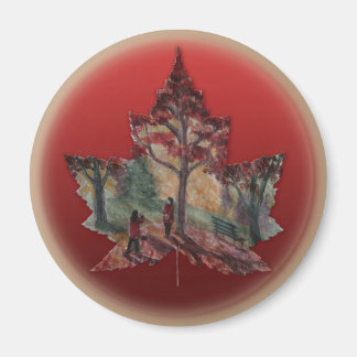 Imán Canadá Fridge Magnet Canada Maple Leaf Magnetts