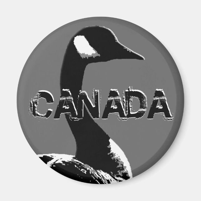 Imán Canadá Goose Magnet Canada Souvenir Fridge Magnets (Frente)