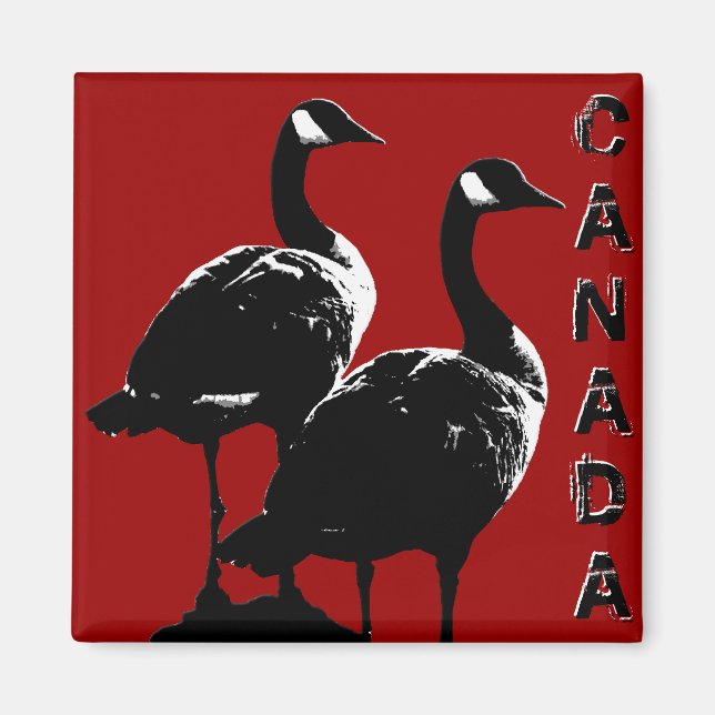 Imán Canadá Goose Magnet Canada Souvenir Fridge Magnets (Frente)