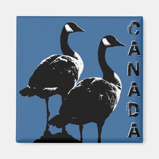 Imán Canadá Goose Magnet Canada Souvenir Fridge Magnets (Frente)