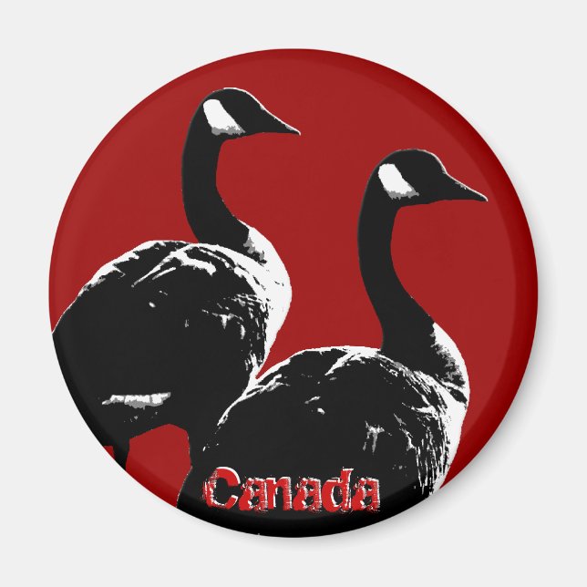 Imán Canadá Goose Magnet Canada Souvenir Fridge Magnets (Frente)