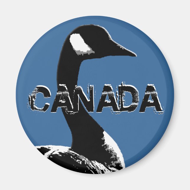 Imán Canadá Goose Magnet Canada Souvenir Fridge Magnets (Frente)