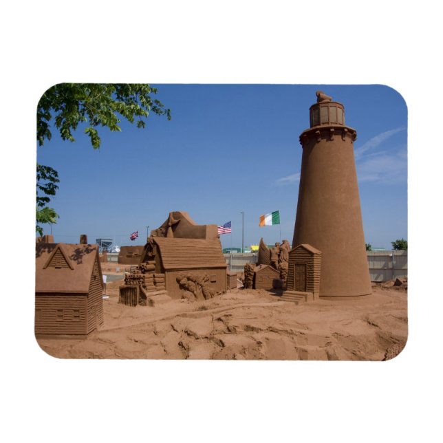 Imán Canadá, Isla del Príncipe Eduardo, Charlottetown. (Horizontal)