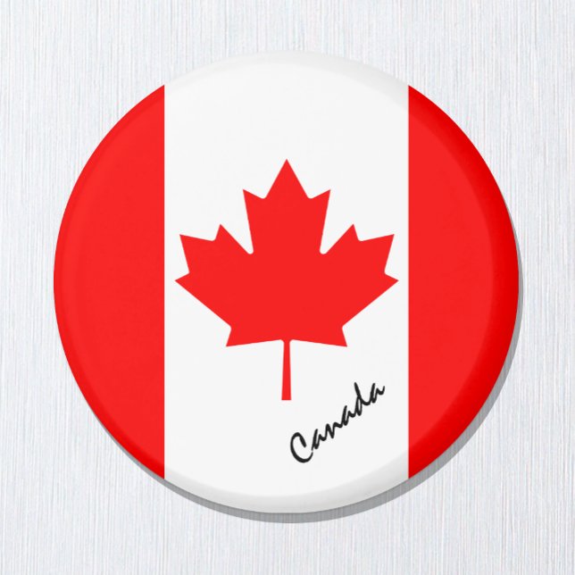 Imán Canadá Magnet, viajes / deportes, Bandera Canadien (Subido por el creador)