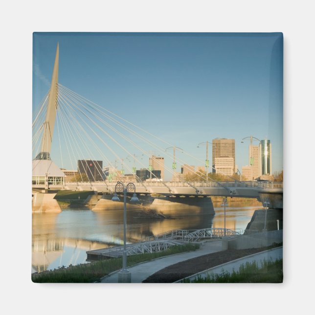 Imán CANADÁ, Manitoba, Winnipeg: Esplanade Riel (Frente)