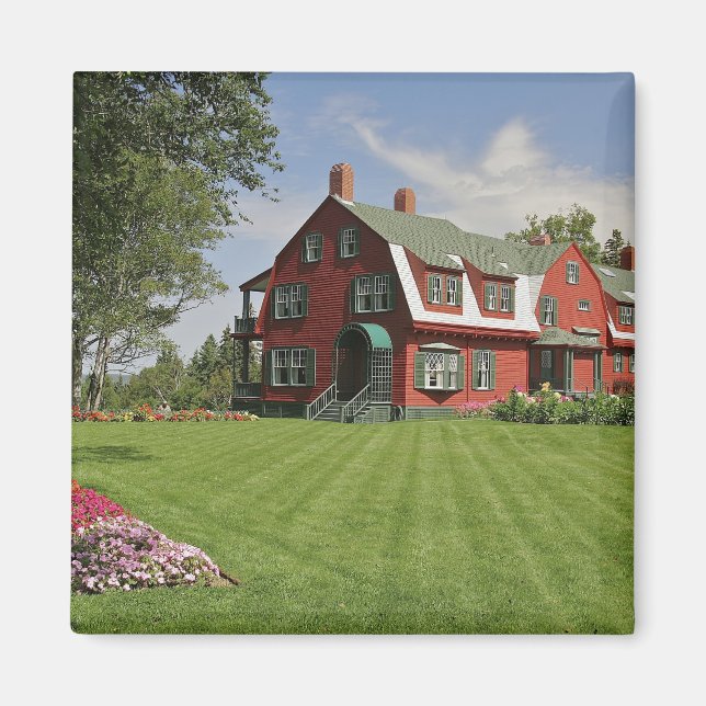 Imán Canadá, Nueva Brunswick, isla Campobello. (Frente)