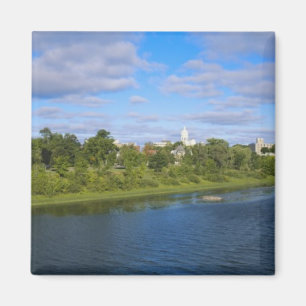 Imán Canadá, Nuevo Brunswick, Fredericton, vista de la 