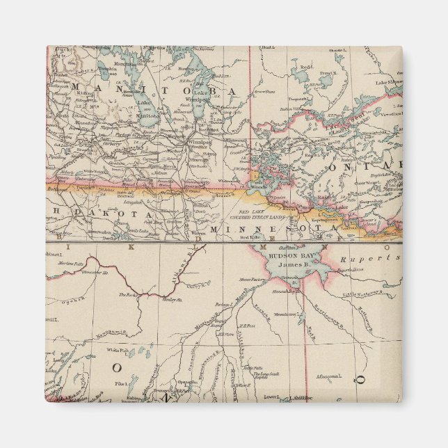 Imán Canadá Occidental (Frente)