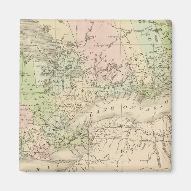 Imán Canadá Occidental (Frente)